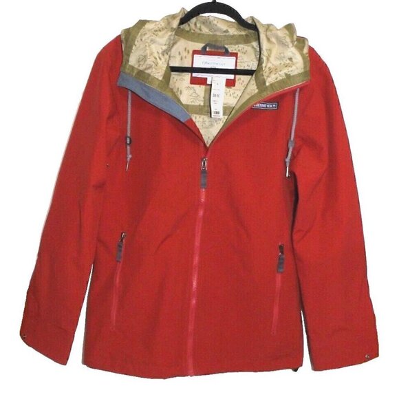 OBERMEYER No4 Shell Ski Jacket for men burnt orange color 100% nylon size S, NEW - Picture 1 of 5